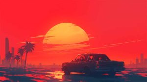 Retro Sunset
